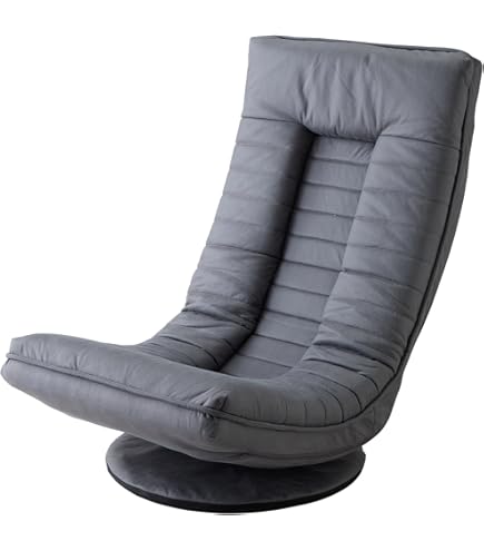 Amazon｜テレビが見やすい回転バケット座椅子 ブラウン 360度回転